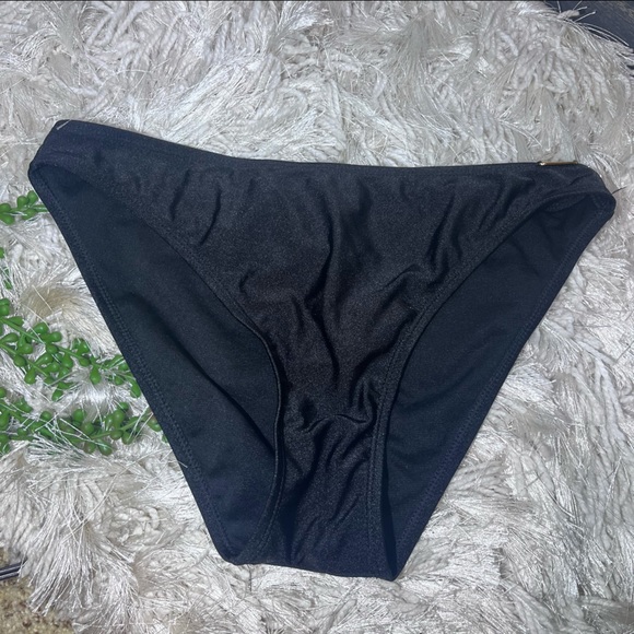 🌼3/$30🌼Stylish Swimwear Black Bandeau Strapless Bikini Set Size Small - Picture 7 of 12